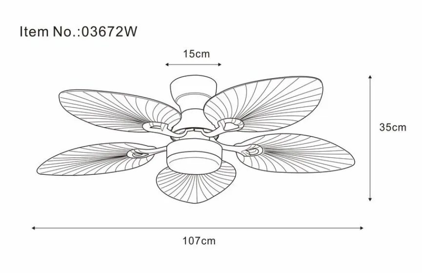 Globo Ventilatoren|Deckenventilator Elise