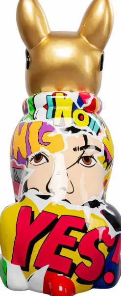 KARE DESIGN Dekofiguren Tiere & Pflanzen|Abstrakte Dekofiguren|Deko-Figur Grafitti Dog 56345