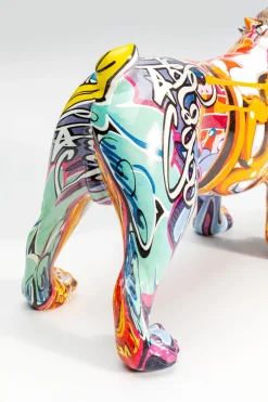 Discount Deko-Figur Grafitti Dog 21,5 cm Dekofiguren Tiere & Pflanzen