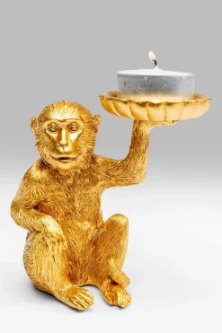 KARE DESIGN Deko-Figur Monkey Tealight Holder