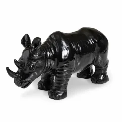 Dekofiguren Tiere & Pflanzen|Deko-Figur Nashorn 24 cm