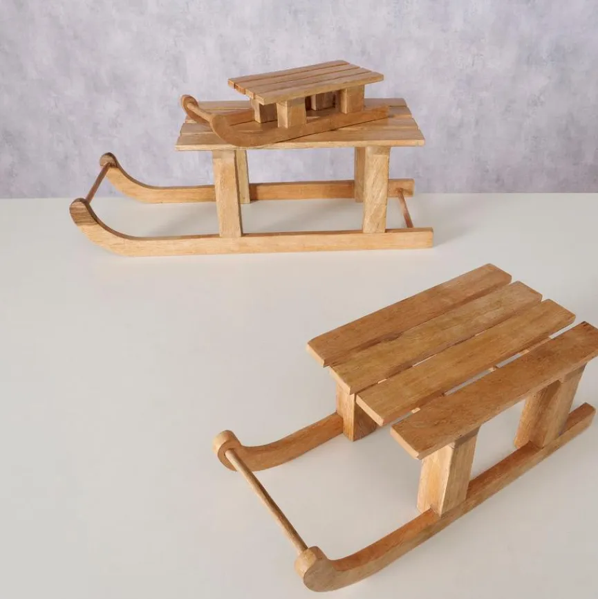 BOLTZE Deko-Figur Schlitten - Huia 3tlg.