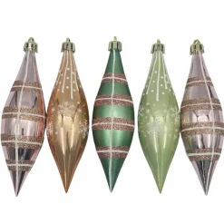 Für Den Weihnachtsbaum|Deko-Hänger Farbenfroher Winter 5tlg.