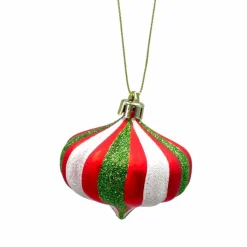 Deko-Hänger Tropfenform 7 cm Für Den Weihnachtsbaum