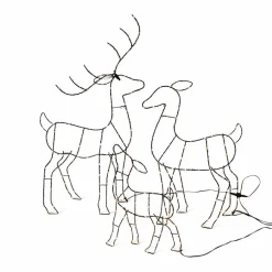 Sale Dekoleuchte Hirsche Leuchtobjekte|Lichterketten & Dekoleuchten