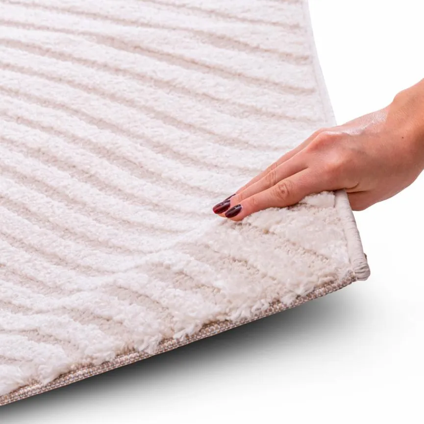 Moderne Teppiche|Design-Teppich Rippel 80 x 150 cm