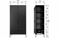 Online Dielenschrank Adam Garderobenschränke