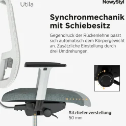 NowyStyl Bürostühle|Drehstuhl Utila