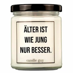 Duftkerze Wie jung nur besser