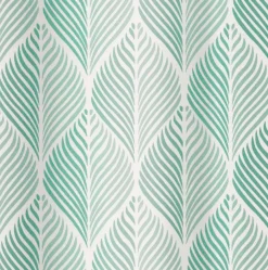 Hot Duschvorhang Leaf 180 x 200 cm Duschvorhänge