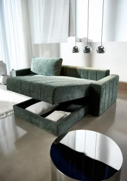 Ecksofa mit Armlehnen Akello Lounger Schlafsofas|Schlafsofas
