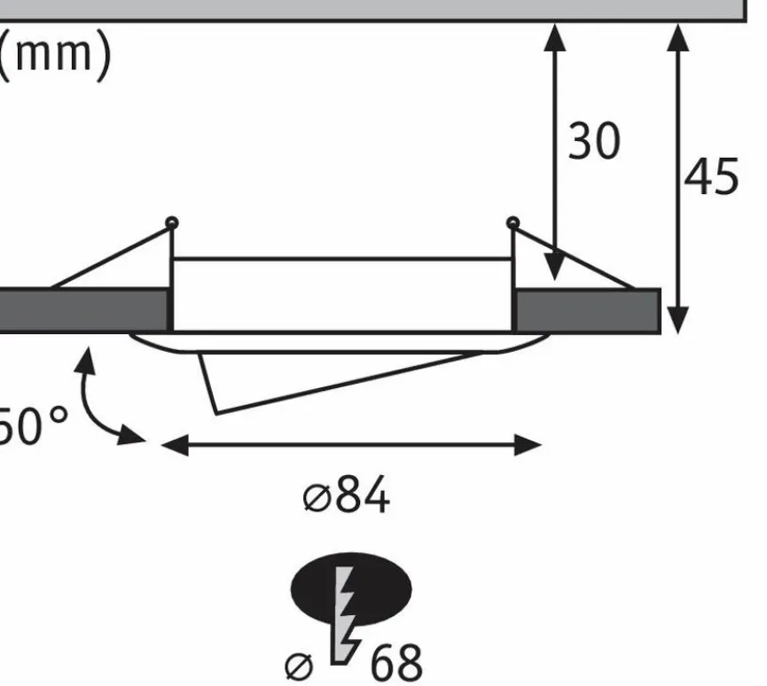 Paulmann Einbauleuchten|Einbauleuchte Nova Coin