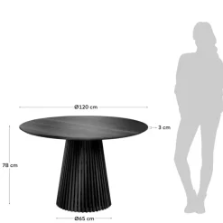 Kave Home Esstische|Esstisch Irune Ø 120 cm