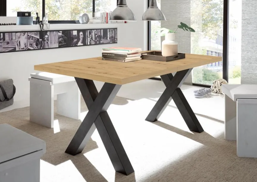 Mäusbacher Esstisch mit Auszug Big System 160/210 x 90 cm