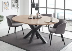 New Esstisch mit Auszug Big System Ø 110/150 cm Esstische