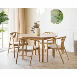 Esstische|Esstisch mit Auszug Bundaberg Ø 120/ 220 x 76 cm