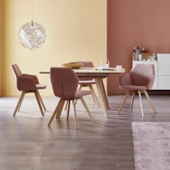 SCHÖNER WOHNEN-Kollektion Esstisch mit Auszug Extend S328 140/205 x 140 cm