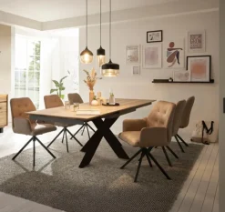 MAISON Esstische|Esstisch mit Auszug Lansing 180/ 260 x 95 cm