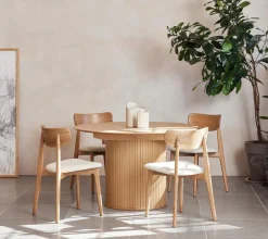 Esstisch mit Auszug Nola Ø 120/167 cm Esstische