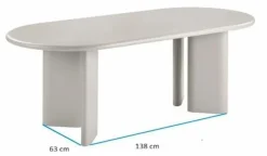 Esstisch Nagano 220 x 100 cm