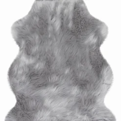 Fellteppich Lammfell 100 × 68 cm