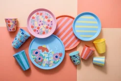 Koziol Frühstücksteller Nora Stripes Ø 20,5 cm