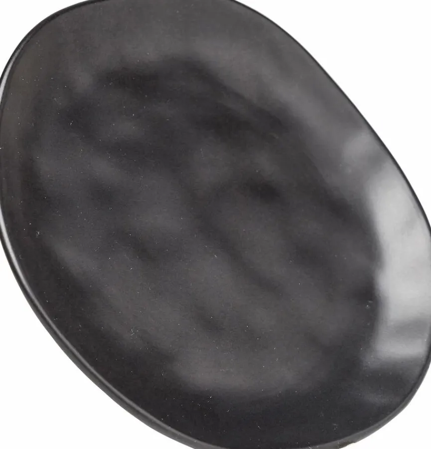 KARE DESIGN Frühstücksteller Organic Black