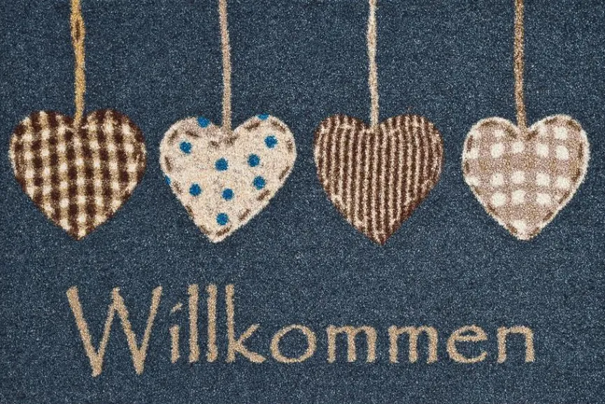 New Fußmatte Cottage Hearts 40 x 60 cm Fußmatten