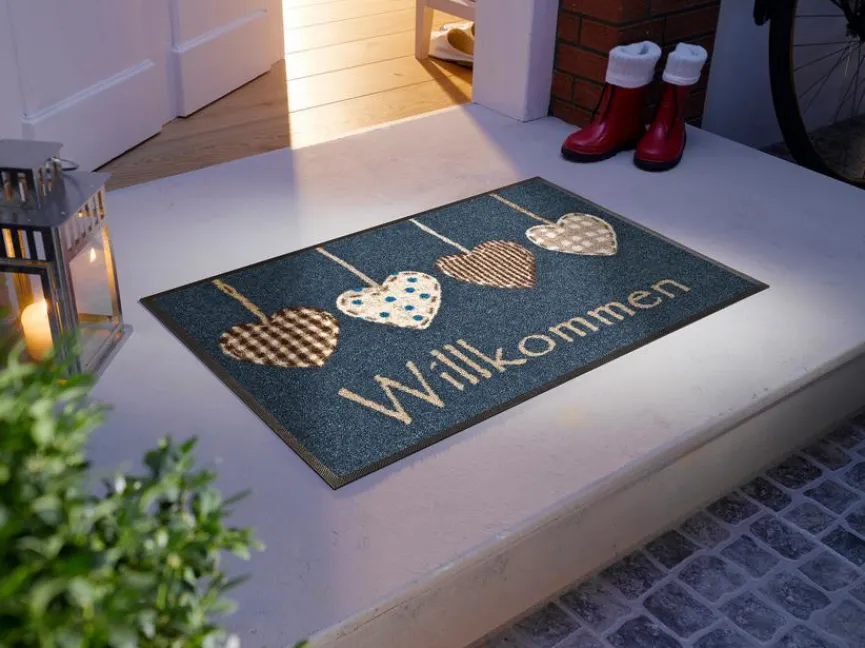 New Fußmatte Cottage Hearts 40 x 60 cm Fußmatten