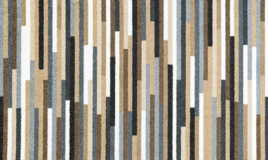 Wash & Dry Fußmatten|Fußmatte Mikado Stripe 75x120cm