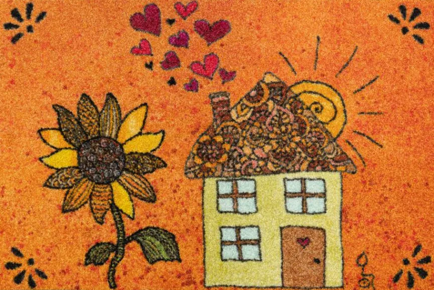 Fußmatte Sonnenhaus 50 x 75 cm