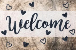 Wash & Dry Fußmatte Wooden Welcome 50 x 75 cm