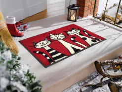 Wash & Dry Fußmatten|Fußmatte Three Cats 50 x 75 cm