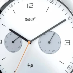 Mebus Funkwanduhr 52827 Ø 26 cm