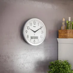 Mebus Wanduhren|Funkwanduhr 19422 Ø 30 cm