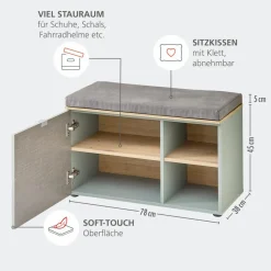 Innostyle Garderobenbank Bari