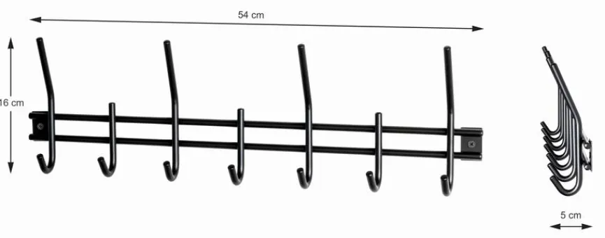 Clearance Garderobenleiste Carlos Garderobenständer & -Haken