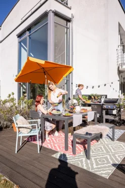 Gartenbänke|Balkonbänke|Gartenbank Amica, Aluminium