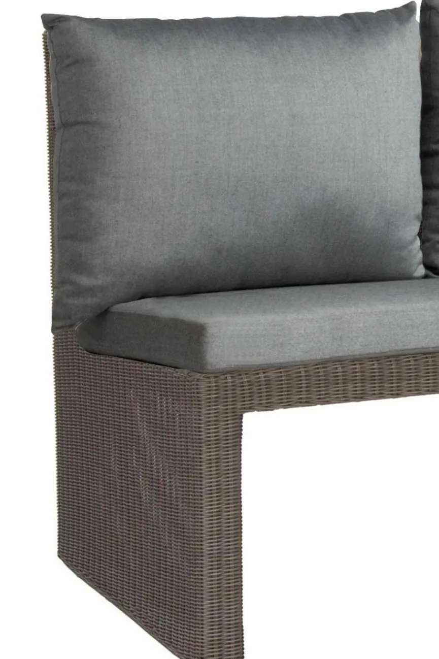 Outlet Gartenbank Noel, Geflecht Gartenbänke|Balkonbänke