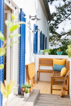 Gartenbank-Modul Madeira, Holz