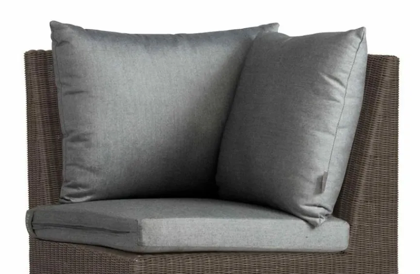 Stern Gartenbänke|Balkonbänke|Gartenbank-Modul Noel, Geflecht