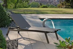 Stern Gartenliege Allround, Alu/Textilene