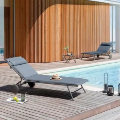 Lafuma Mobilier Gartenliegen|Balkonliegen|Gartenliege Miami II