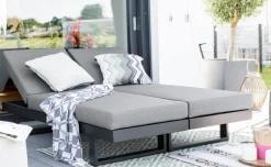 Loungeliegen|Gartenliegen|Gartenliegen Set Flin 2 tlg.