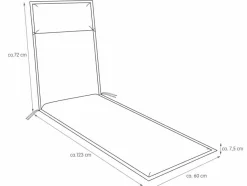Clearance Gartenliegen-Auflage Unica 193 x 60 cm Gartenliegen-Auflagen