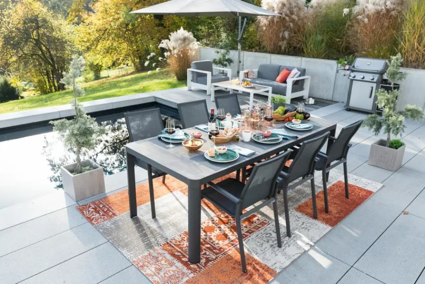 Gartenmöbel-Sets|Gartenmöbel Set Luca 7tlg.