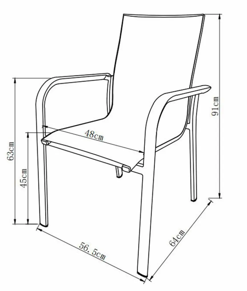Gartenmöbel-Sets|Gartenmöbel Set Luca 7tlg.