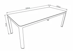 Gartenmöbel-Sets|Gartenmöbel Set Luca 7tlg.