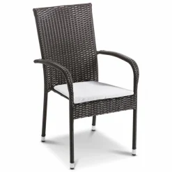 Gartensessel Burns, PE-Geflecht