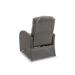 Clearance Gartensessel Deluxe Lounge Grau Loungesessel|Gartenstühle